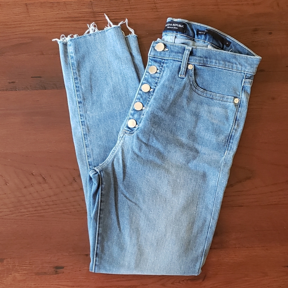 Banana Republic High-rise Skinny Jeans